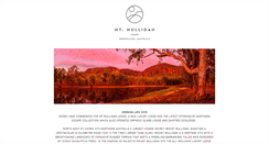 Desktop Screenshot of mountmulligan.com